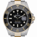 Rolex Sea-Dweller 126603 with black dial and steel & yellow gold case