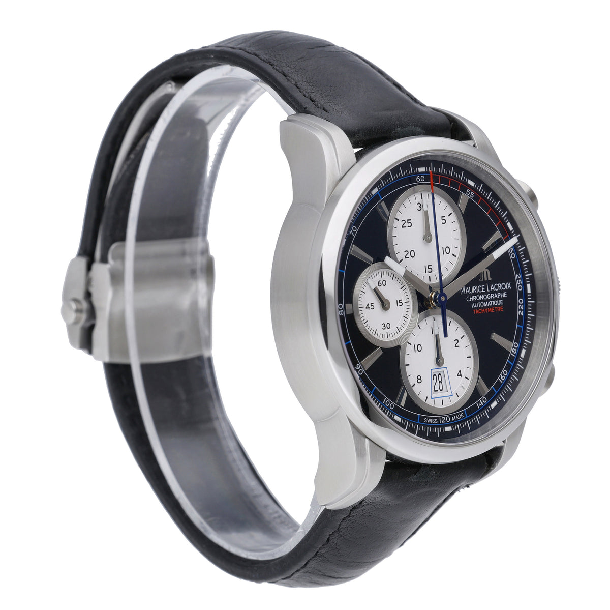 Maurice Lacroix Pontos S Chronograph PT6288 with black dial and steel case - product image 4