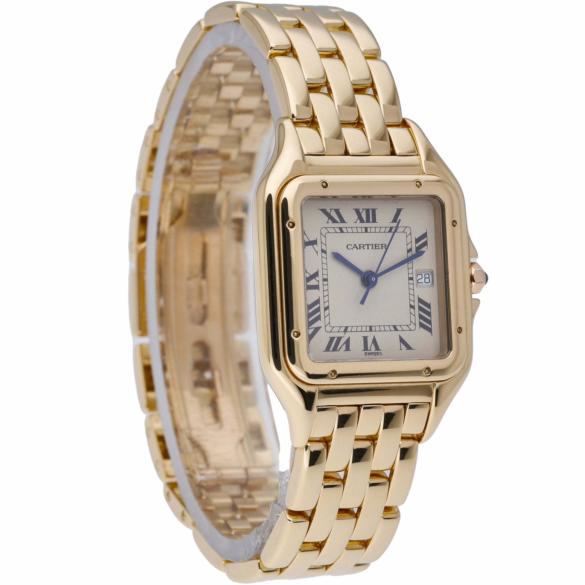 Cartier Panthère 887968 with white dial and 18ct yellow gold case - product image 4