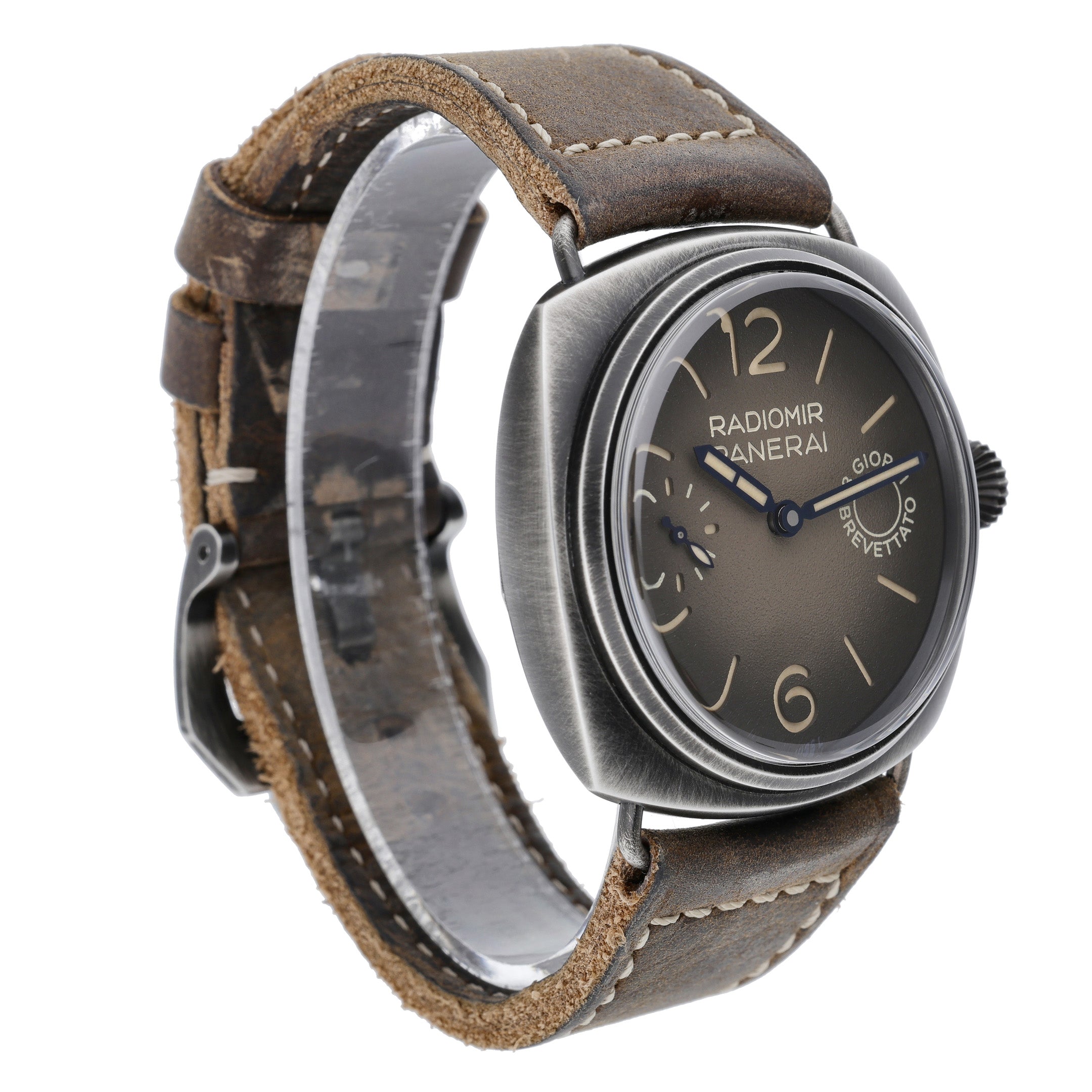 Panerai Otto Giorni PAM01347 with brown dial and steel case - product image 4