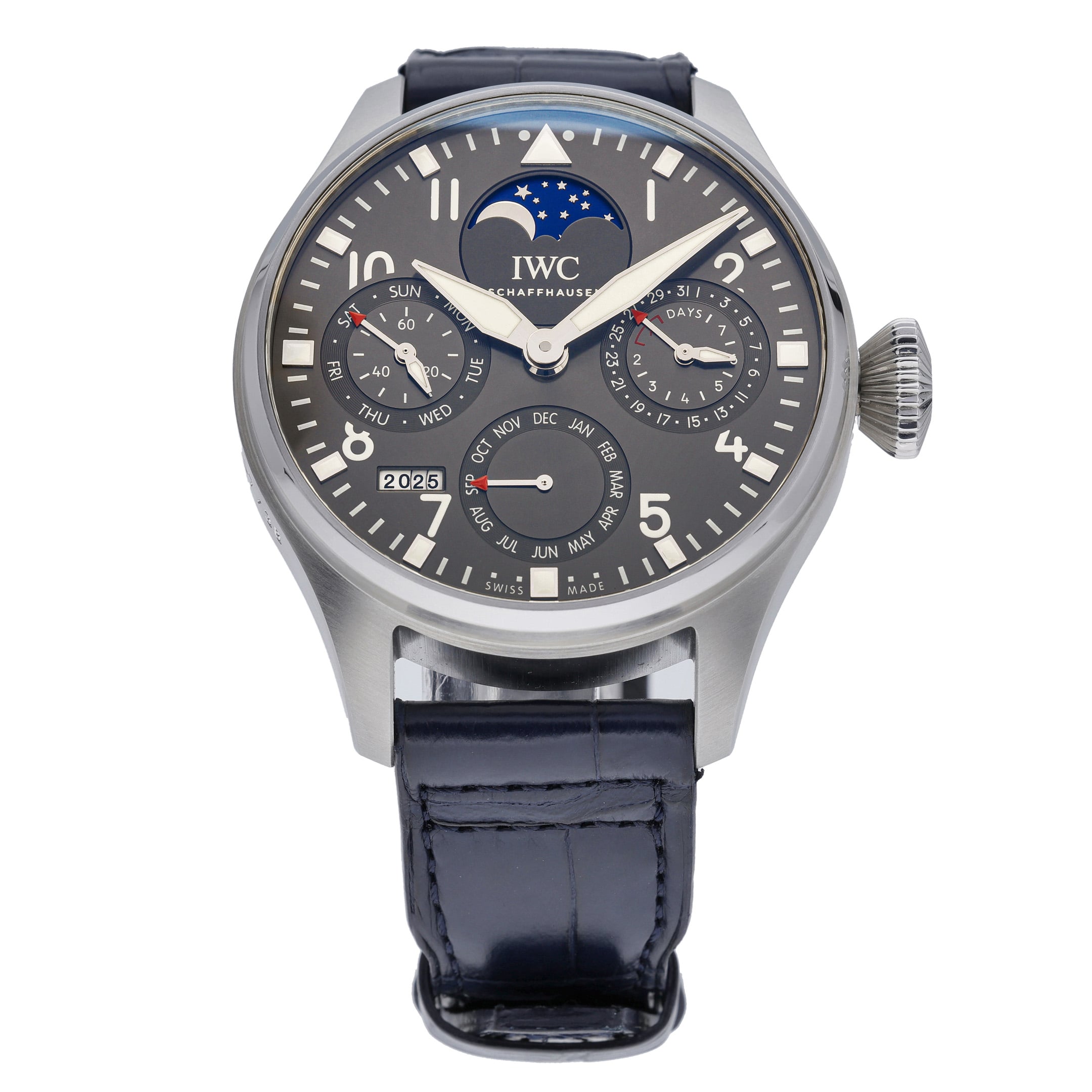 IWC Perpetual Calendar Edition "Boutique London" IW502805 with grey dial and steel case - product image 3