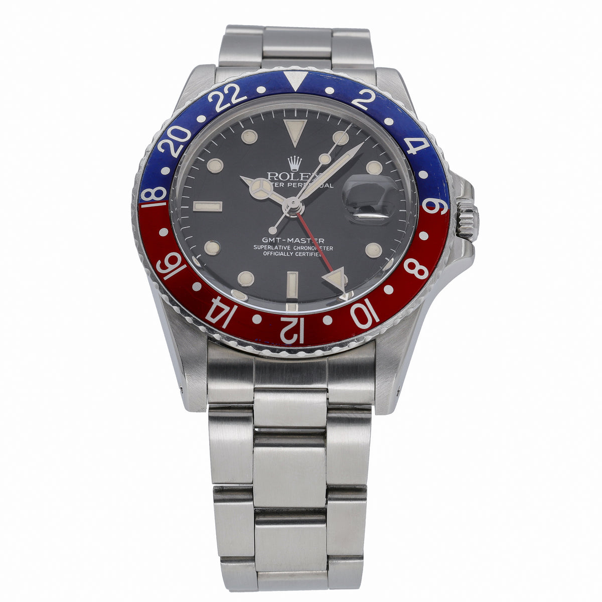 Rolex GMT-Master 16750 with black dial and oystersteel case - product image 2