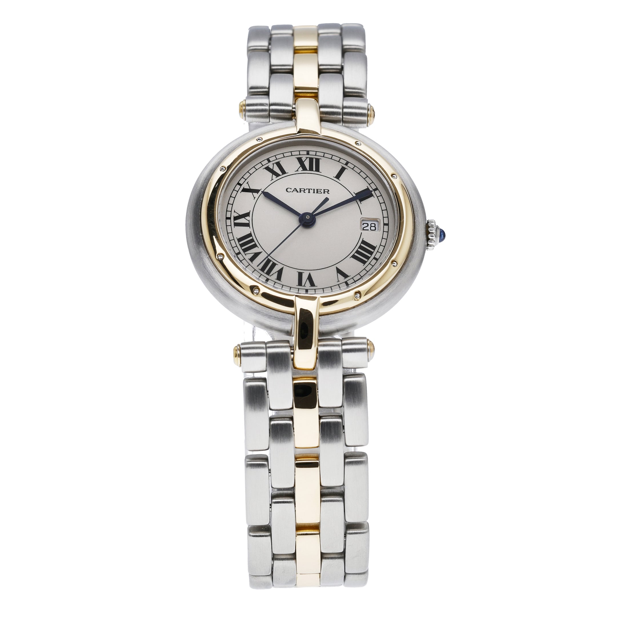 Cartier Panthere Cougar 183964 with cream dial and steel & yellow gold case - product image 3