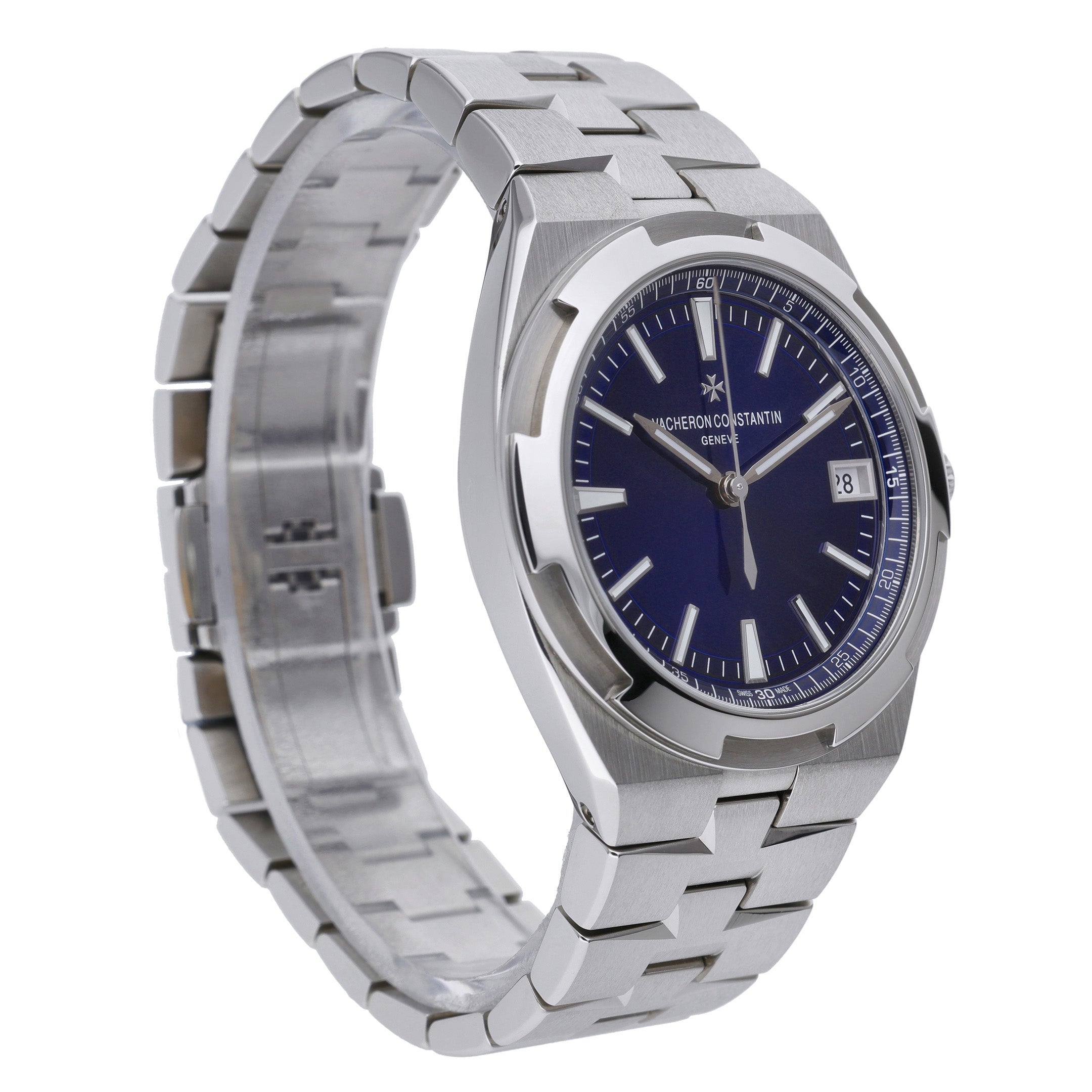 Vacheron Constantin Overseas 4500V/110A-B128 with blue dial and steel case - product image 4