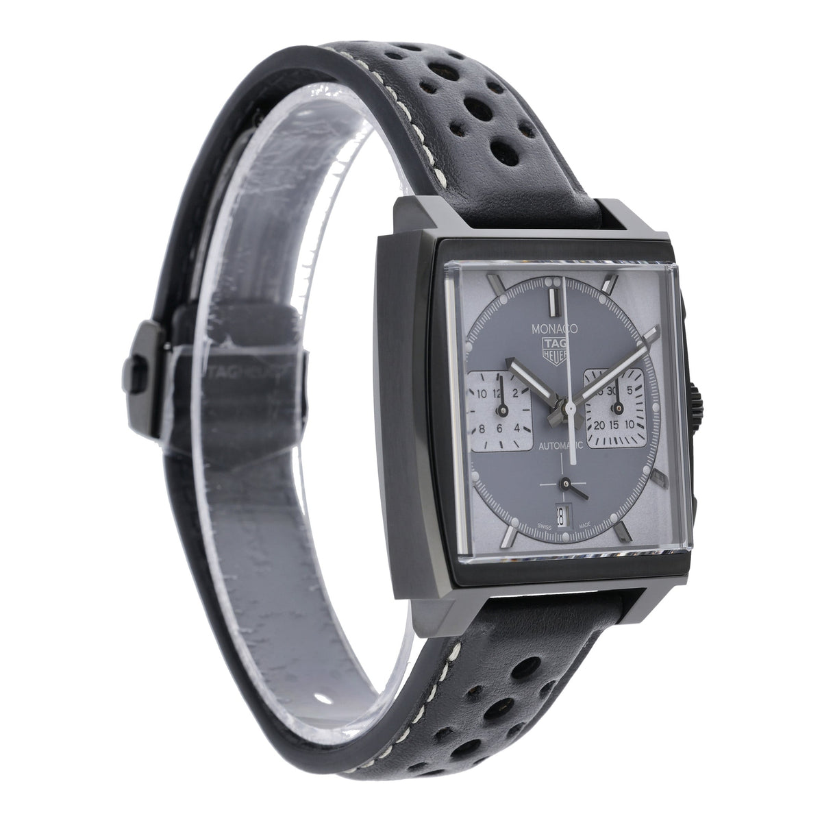Tag Heuer Night Driver CBL2181.FC6515 with grey dial and titanium coated with black dlc case - product image 4