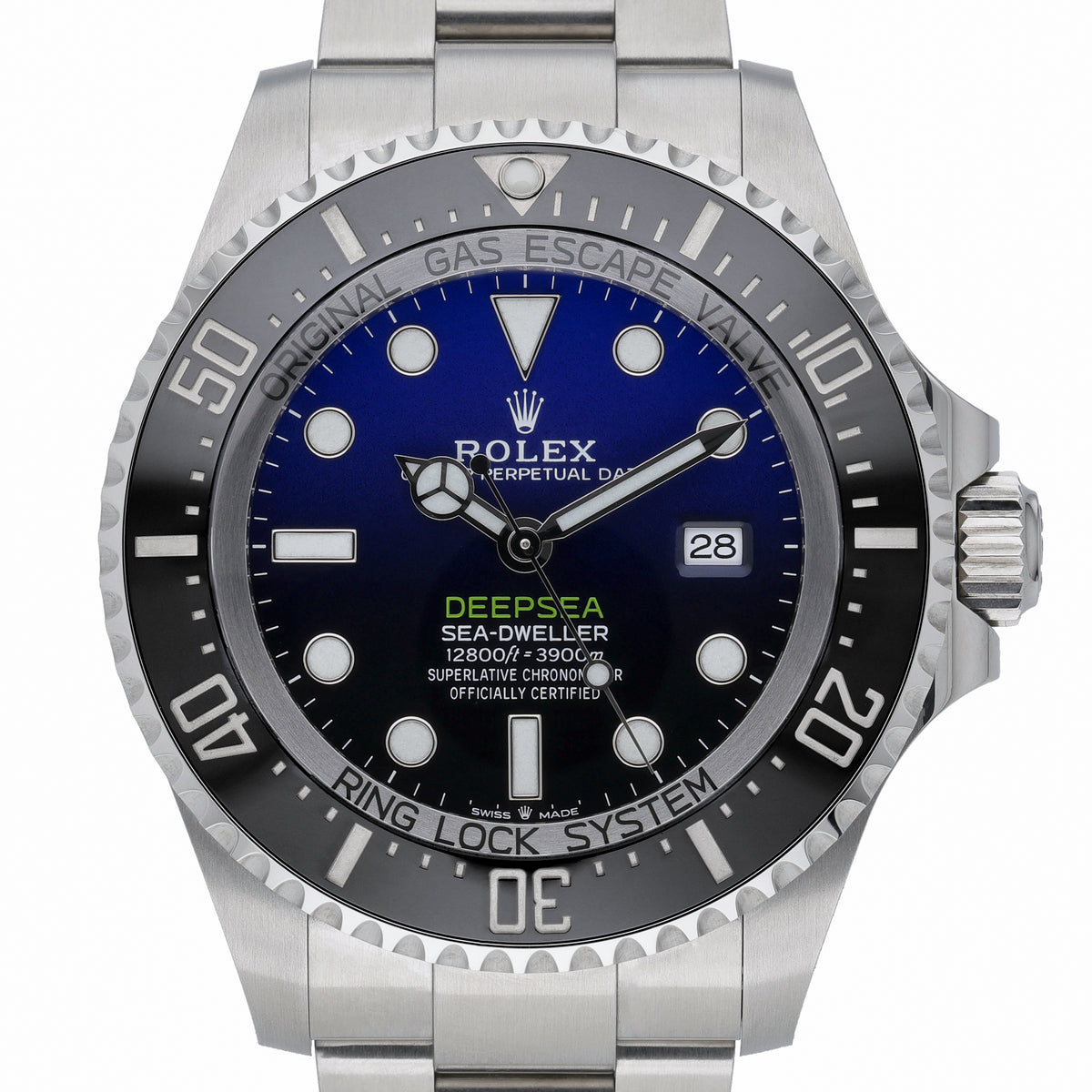 Rolex Deepsea 126660 with d-blue dial and oystersteel case