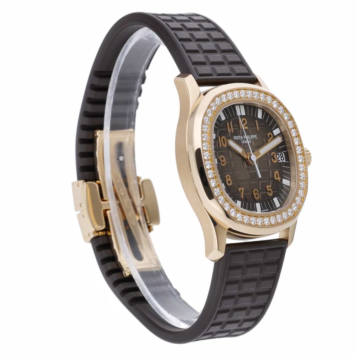 Patek Philippe Aquanaut 5068R-001 with brown dial and 18ct rose gold case - product image 4