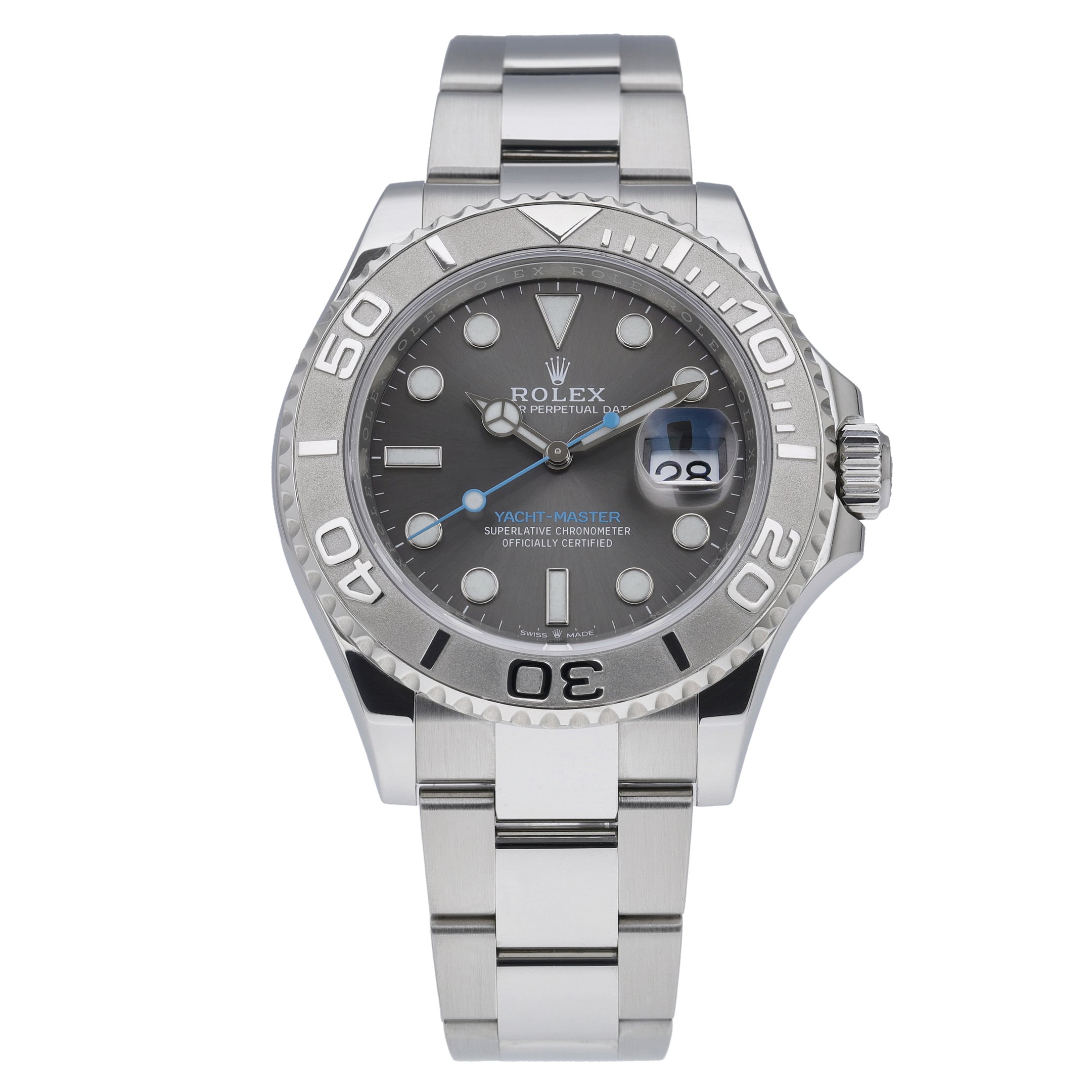 Rolex Yacht-Master 40 126622 with slate dial and oystersteel case - product image 3