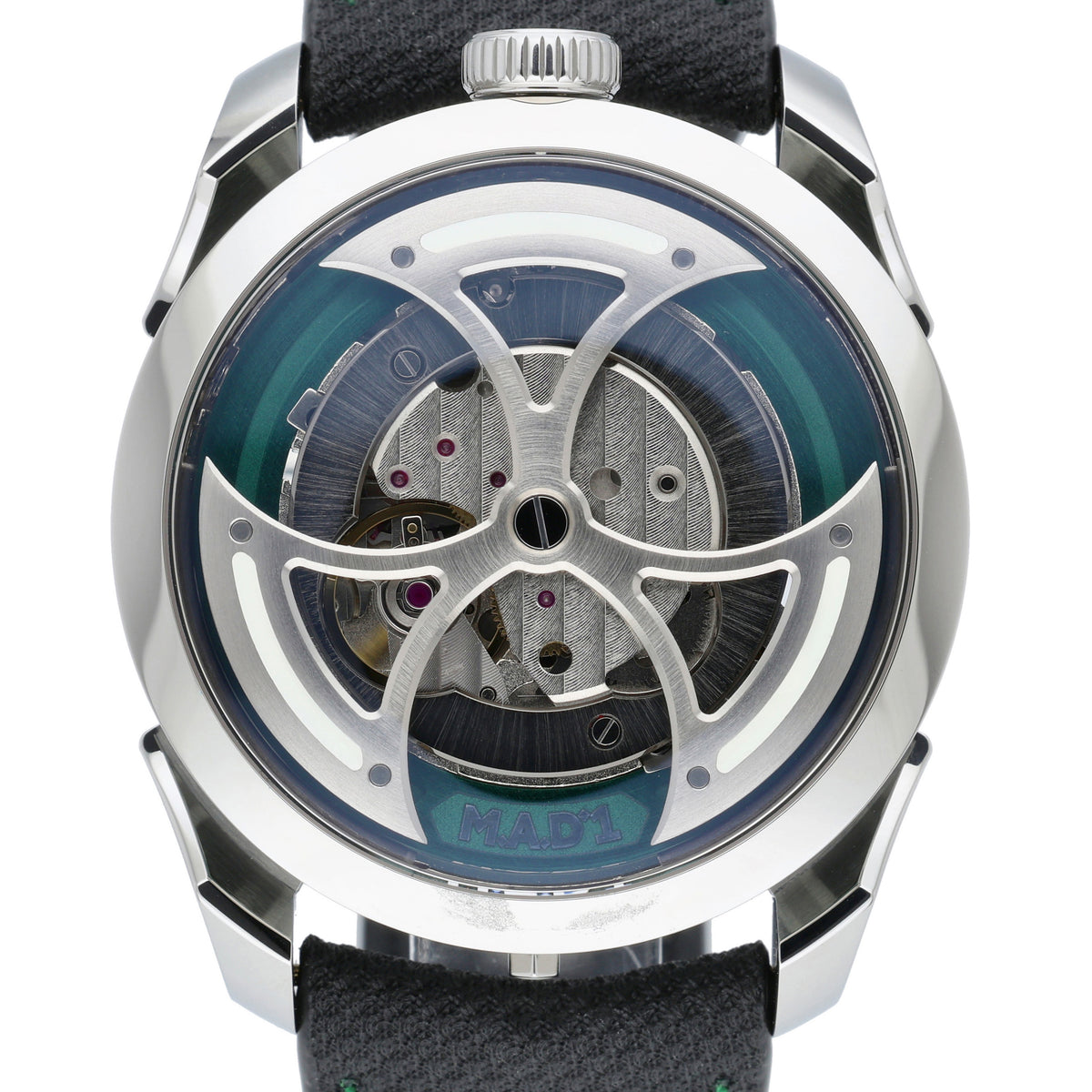 MB & F M.A.D. 1 Green M.A.D. 1 with green dial and steel case
