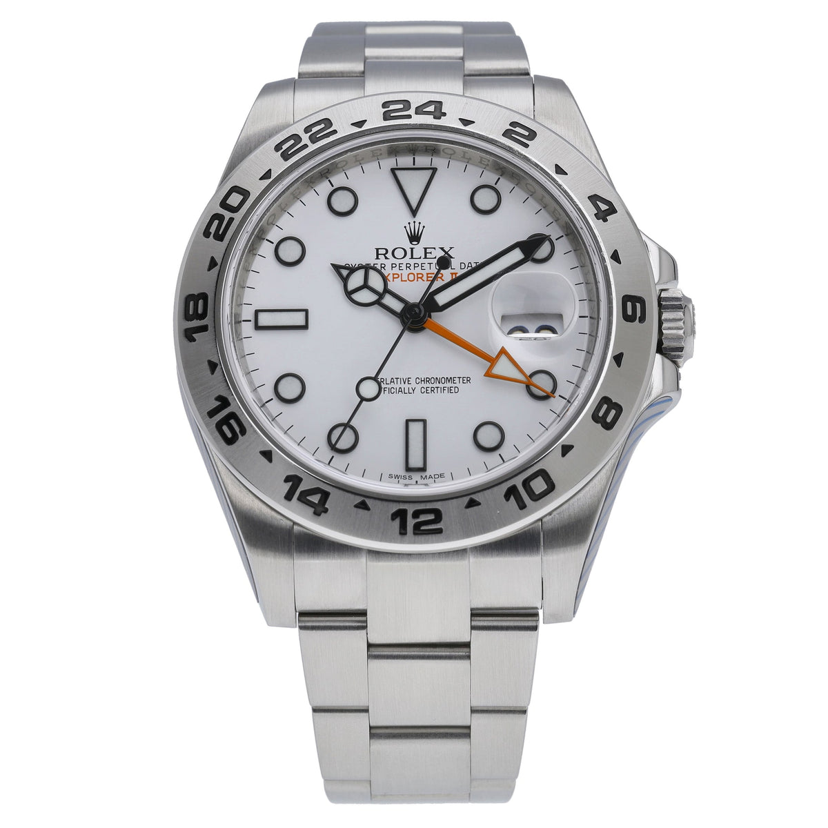 Rolex Explorer II 216570 with white dial and oystersteel case - product image 3