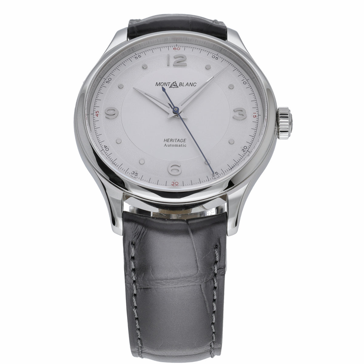 Montblanc Heritage Automatic MB119943 with silver dial and steel case - product image 2