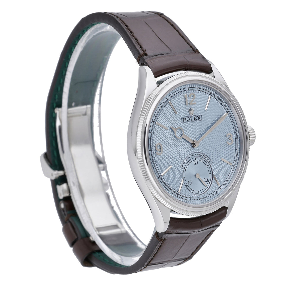 Rolex 1908 52506 with ice blue dial and platinum case - product image 4