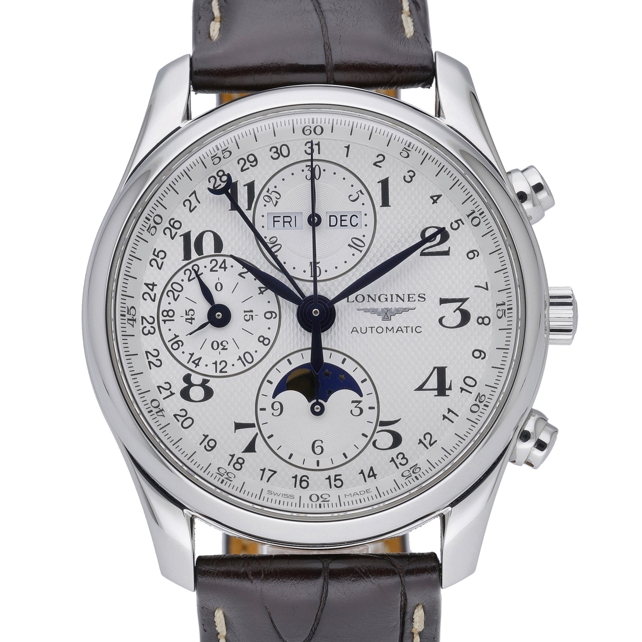 Longines Master Collection L2.673.4 with silver dial and steel case
