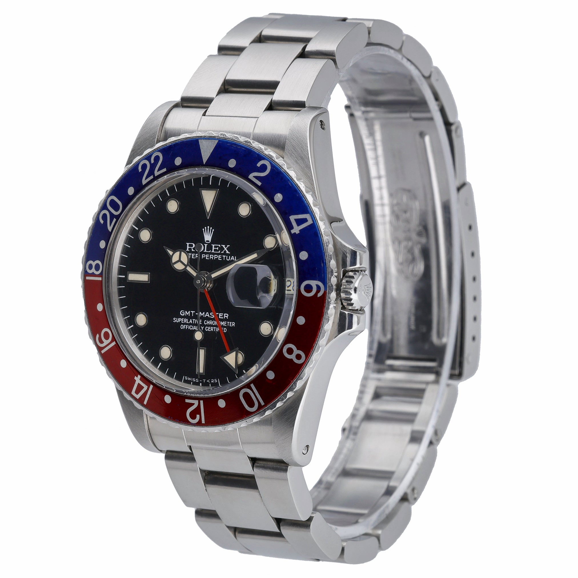 Rolex GMT-Master 16750 with black dial and oystersteel case - product image 3