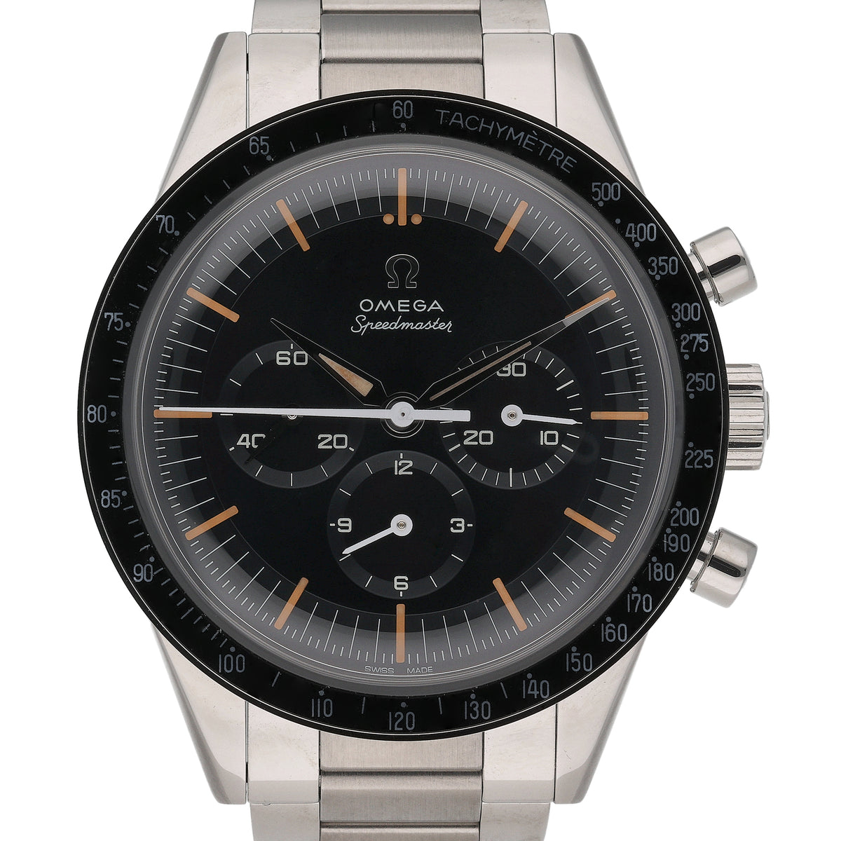 Omega First Omega In Space 310.30.40.50.06.001 with black dial and steel case - product image 3