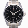 Grand Seiko Heritage Collection SLGA013G with black dial and steel case