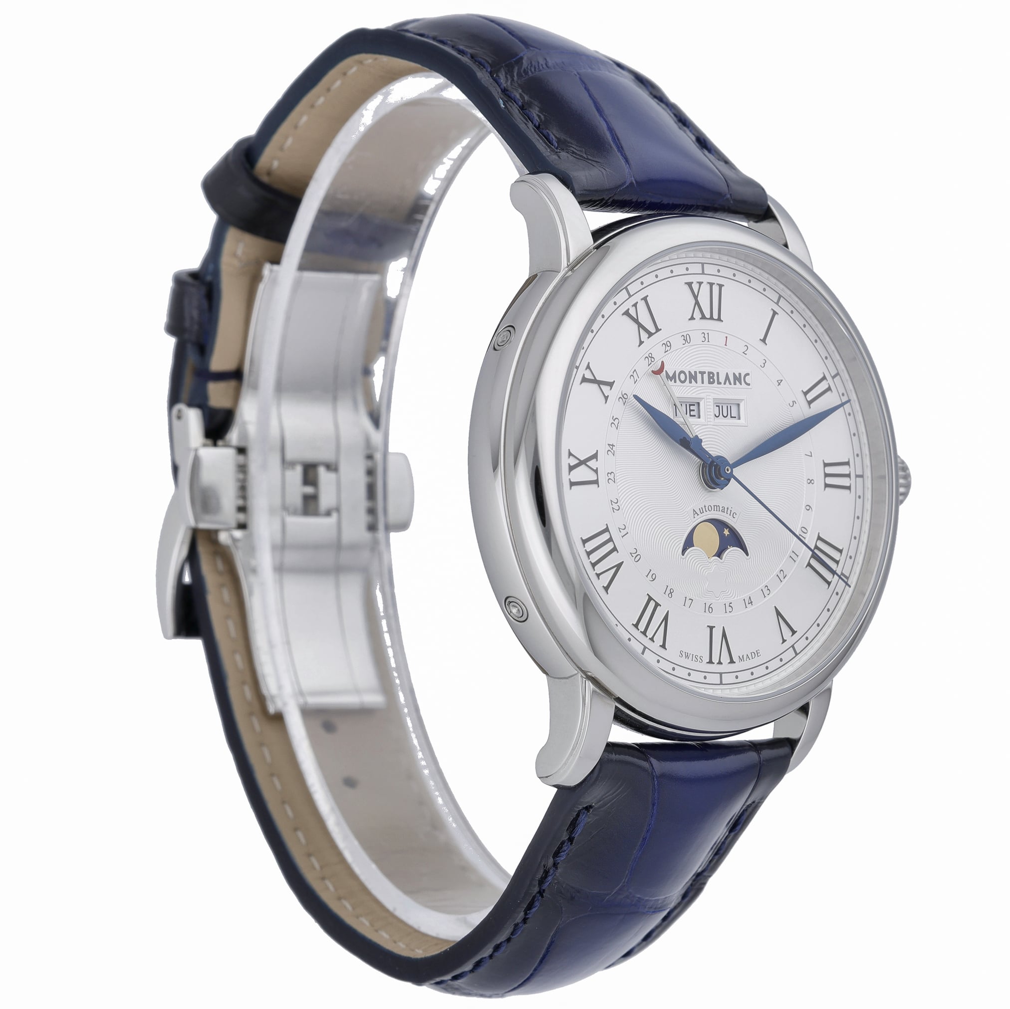 Montblanc Star 119955 with white dial and steel case - product image 4