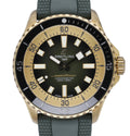 Breitling Superocean N17375 with green dial and bronze case