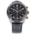 Tag Heuer Carrera CBN2A5A.FC6481 with black dial and steel & rose gold case