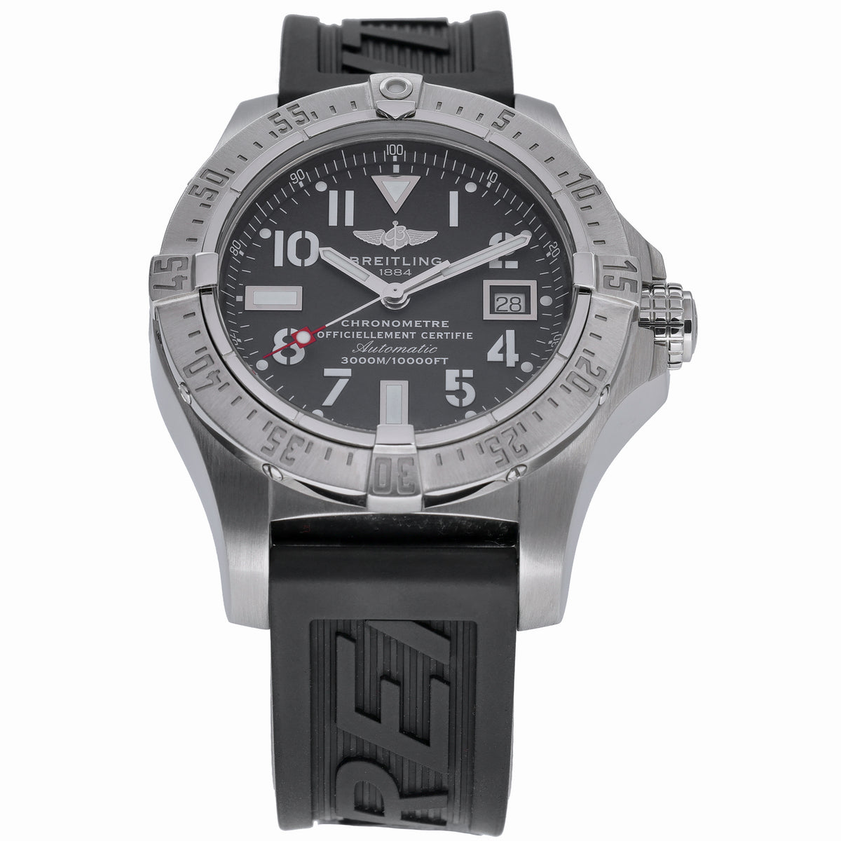 Breitling Avenger Seawolf A17330 with black dial and steel case - product image 2