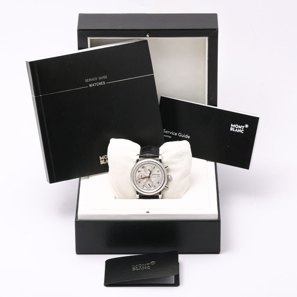 Montblanc Star 4810 110590 with silver dial and steel case - product image 2