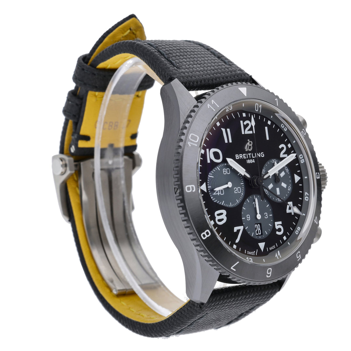 Breitling B04 CHRONOGRAPH GMT 46 SB0445 with black dial and ceramic case - product image 4