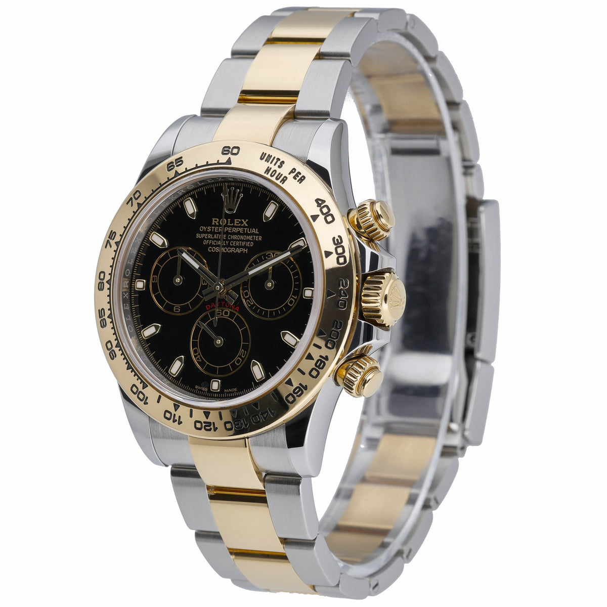 Rolex Daytona 116503 with black dial and steel & yellow gold case - product image 3