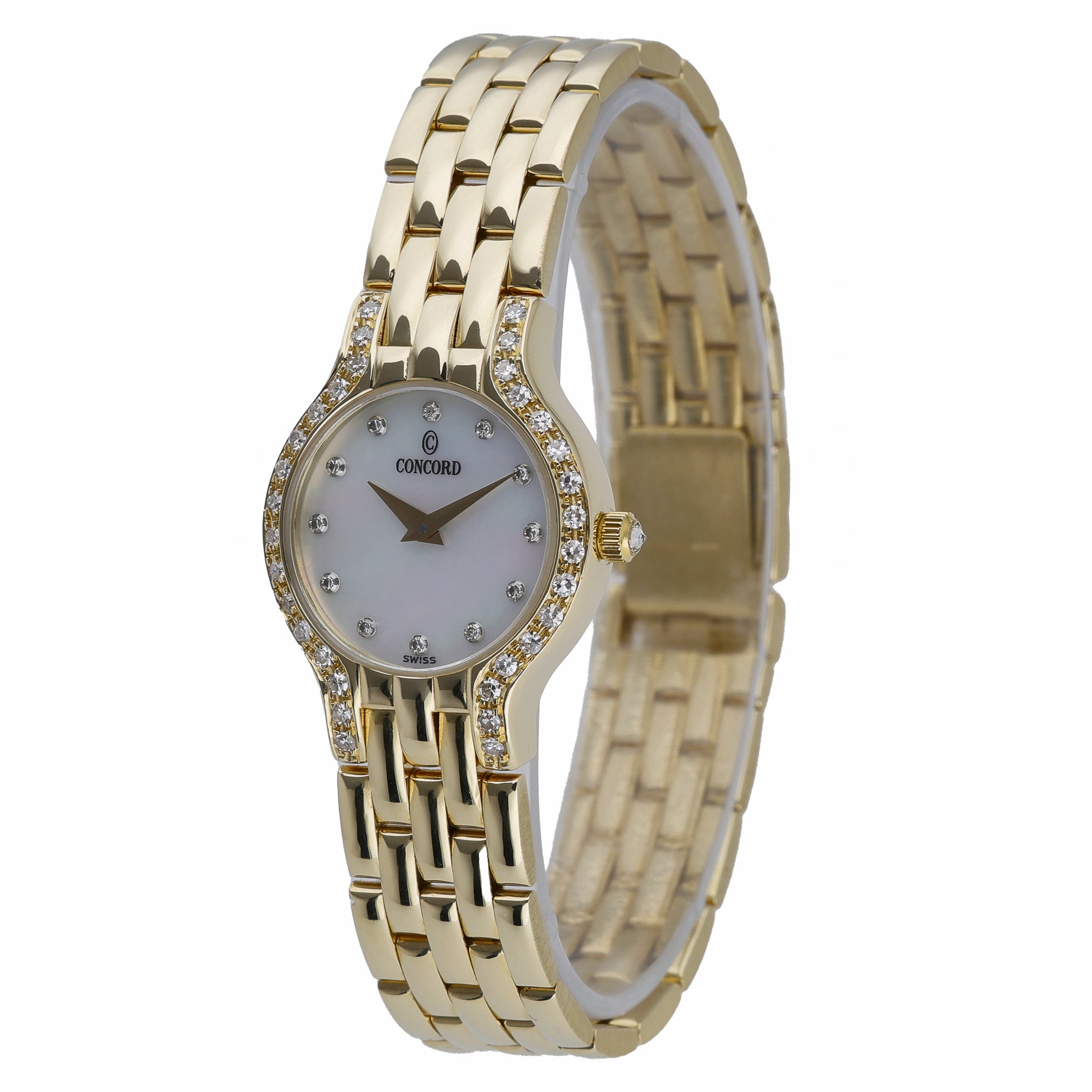Concord 29-62-264 with mother of pearl dial and 14ct yellow gold case - product image 3