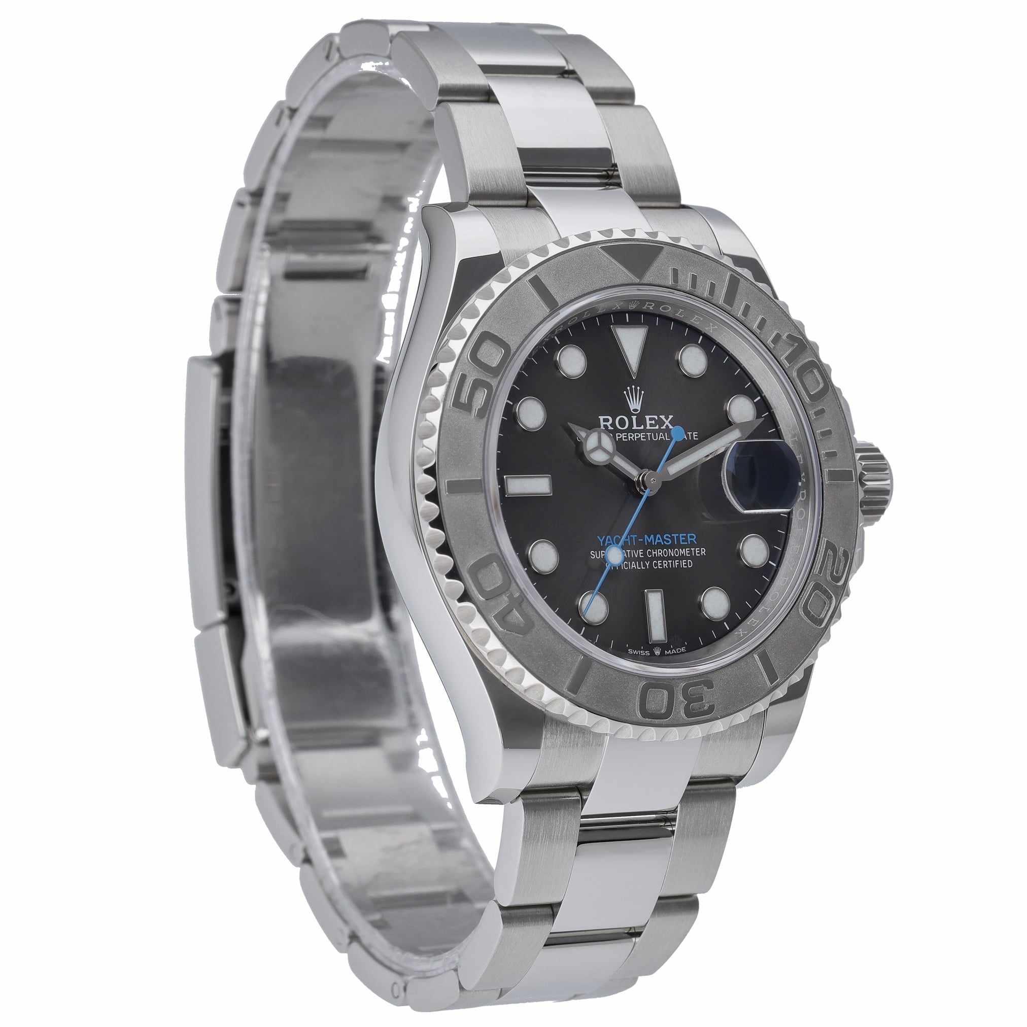 Rolex Yacht-Master 40 126622 with slate dial and oystersteel case - product image 4
