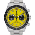Tudor Bumble Bee 79310N with yellow dial and steel case