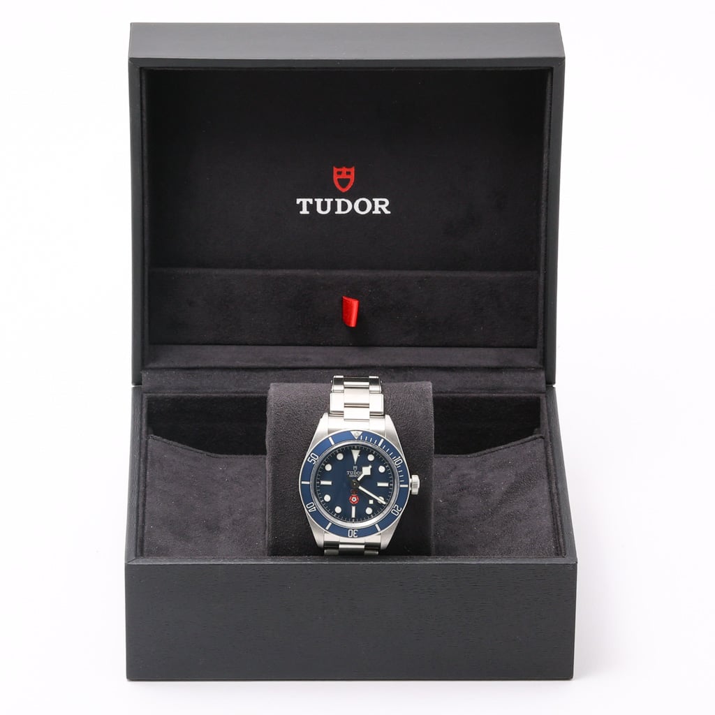 Tudor Black Bay 58 79030B with blue dial and steel case