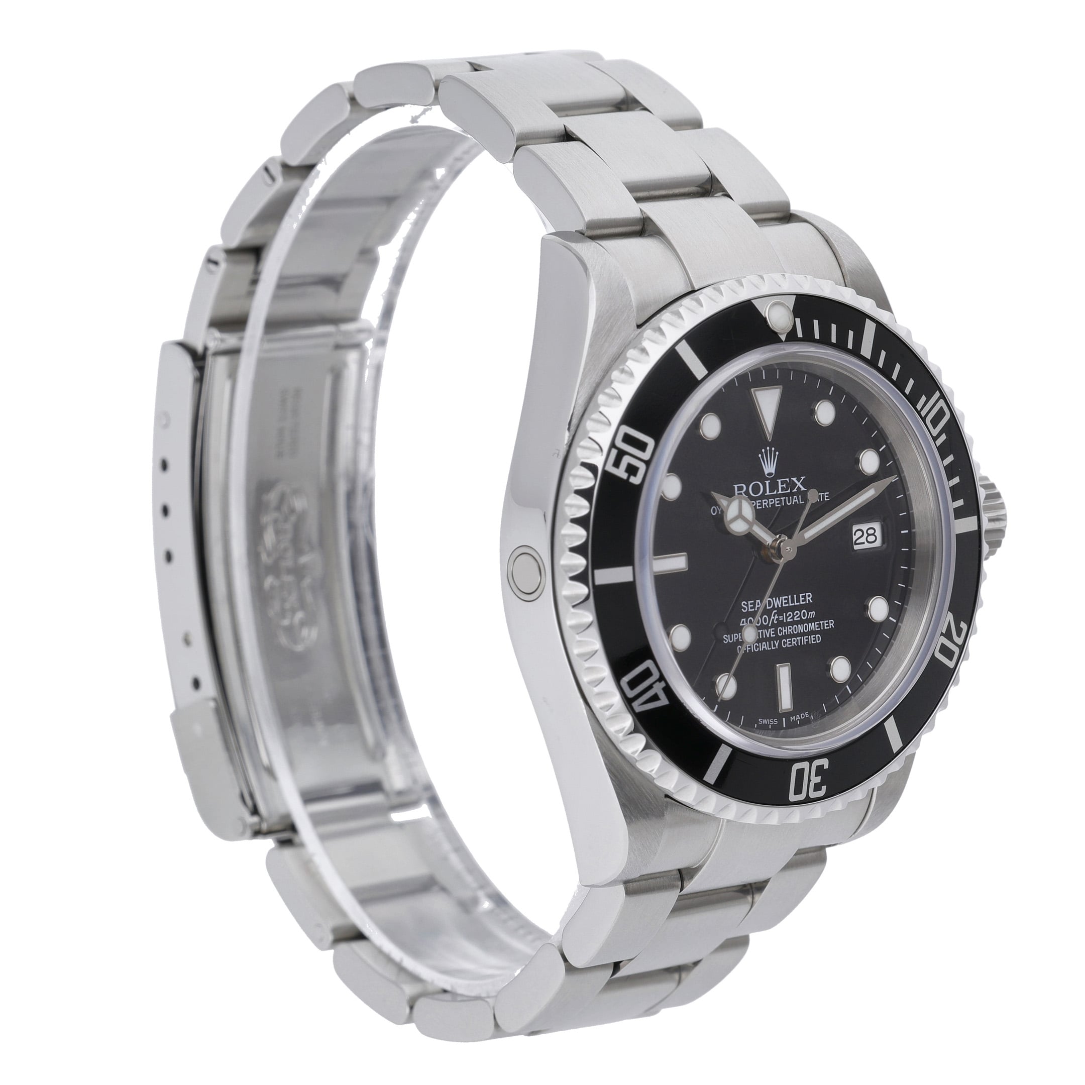 Rolex Sea-Dweller 16600 with black dial and oystersteel case - product image 4