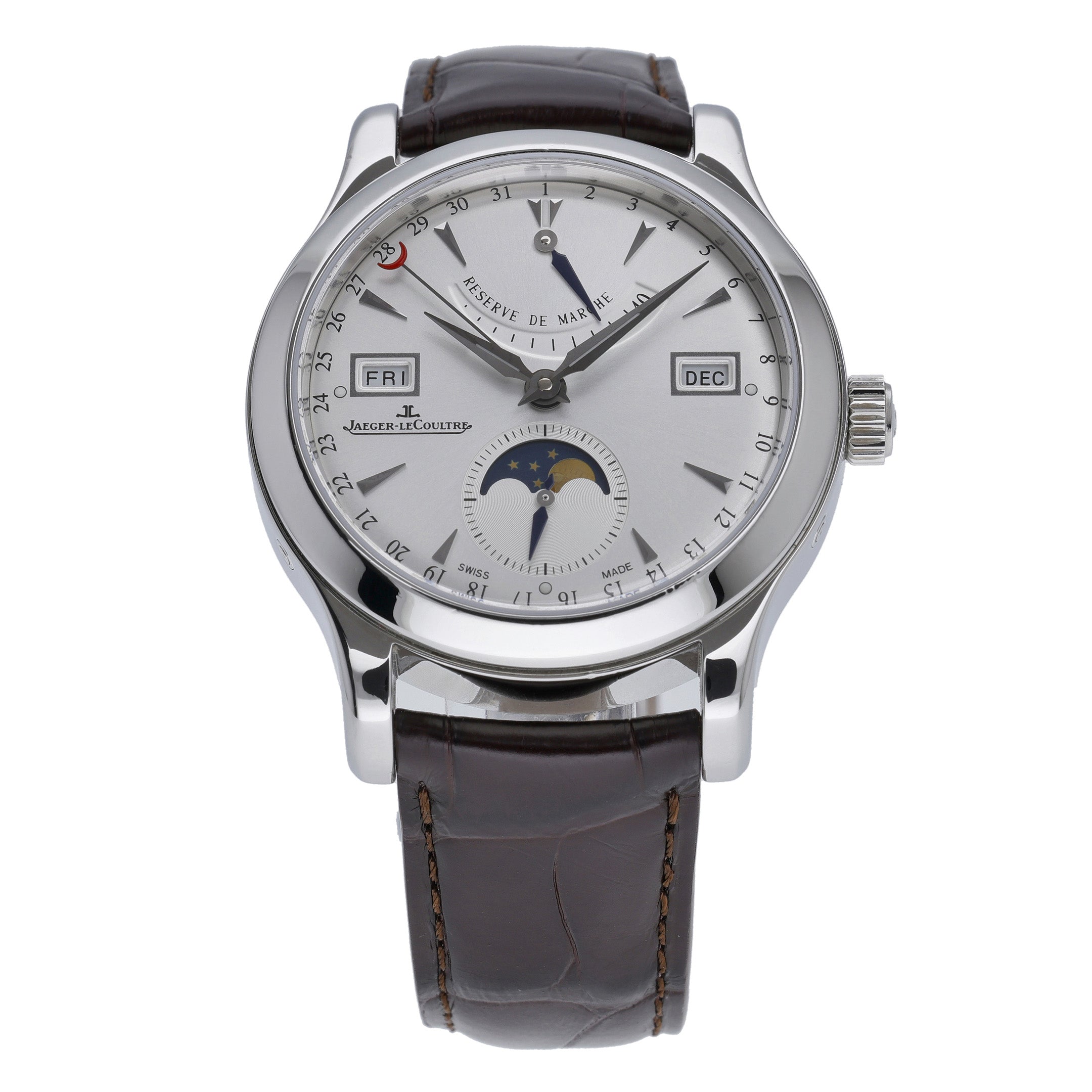 Jaeger-LeCoultre Master Calendar Q151842A with silver dial and steel case - product image 3