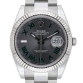 Rolex Datejust 41 126334 with slate dial and steel & white gold case