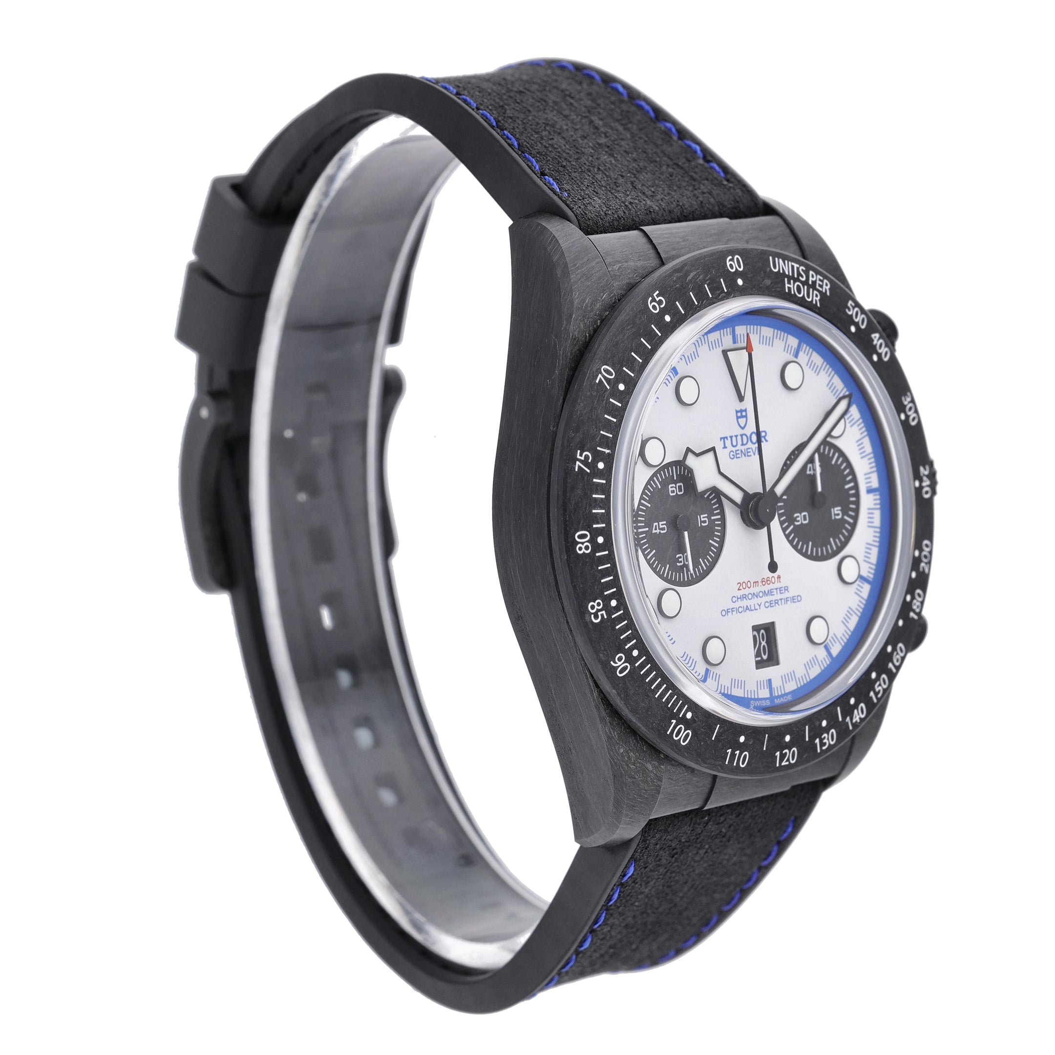 Tudor Black Bay Chrono 79377KN with white dial and carbon case - product image 4