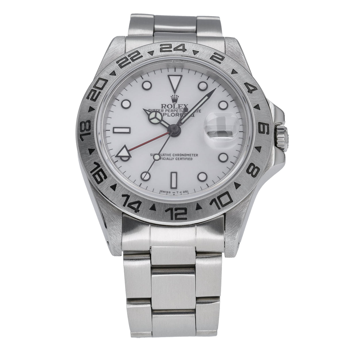 Rolex Explorer II 16550 with white dial and oystersteel case - product image 2