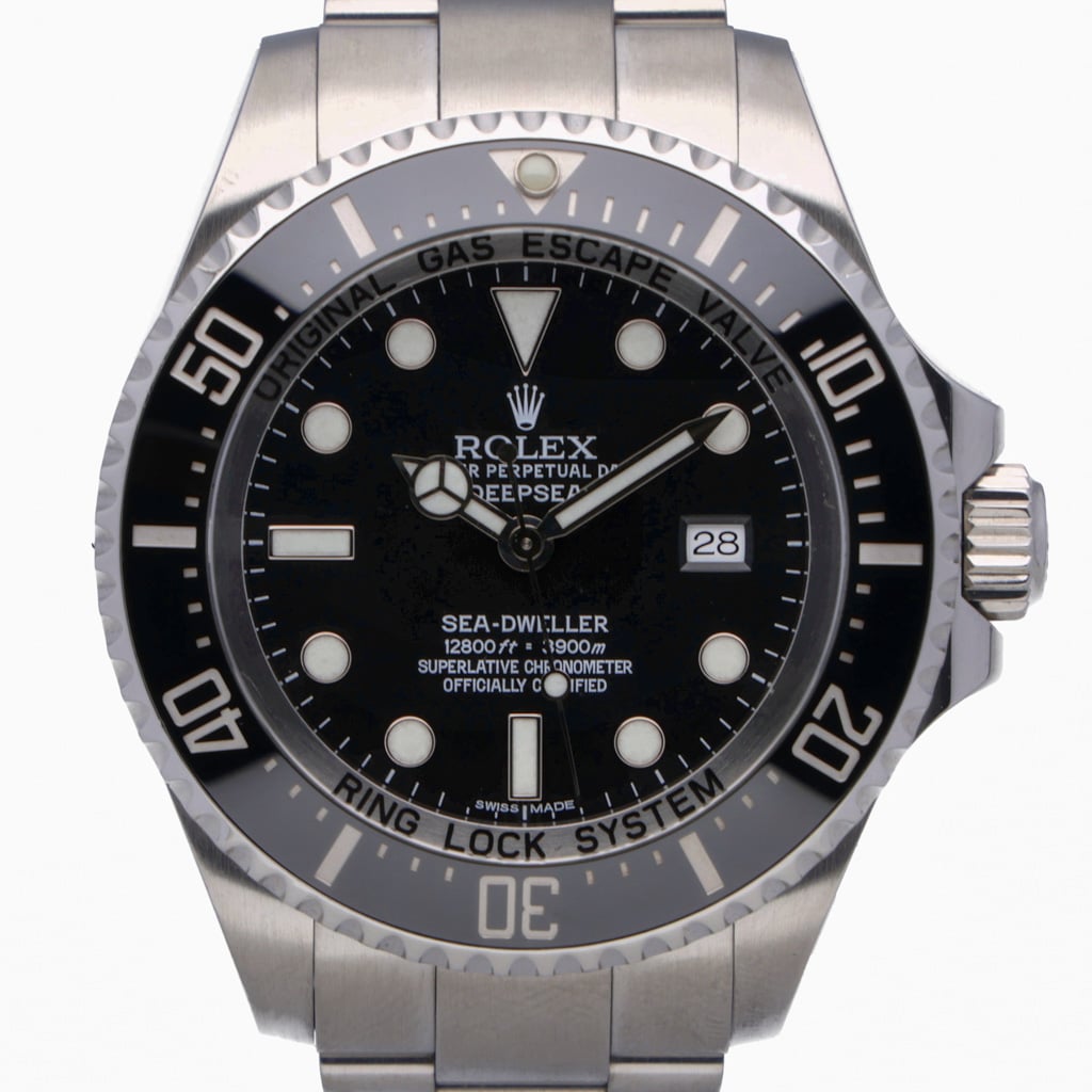 Rolex Deepsea 116660 with black dial and oystersteel case