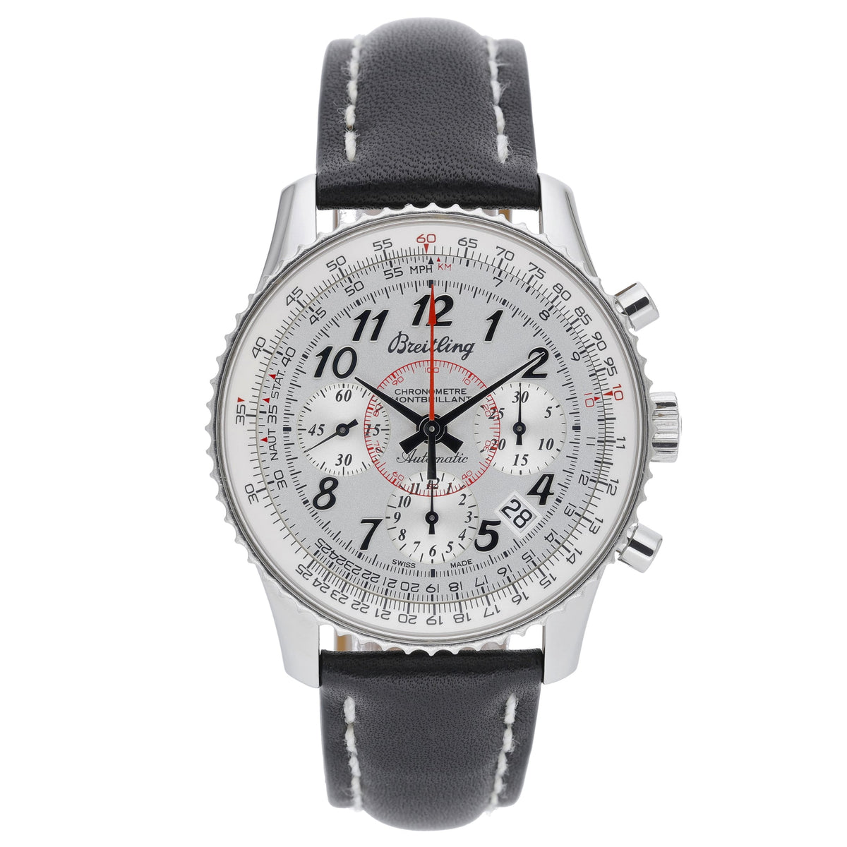 Breitling Navitimer Montbrillant AB013012 with silver dial and steel case - product image 2