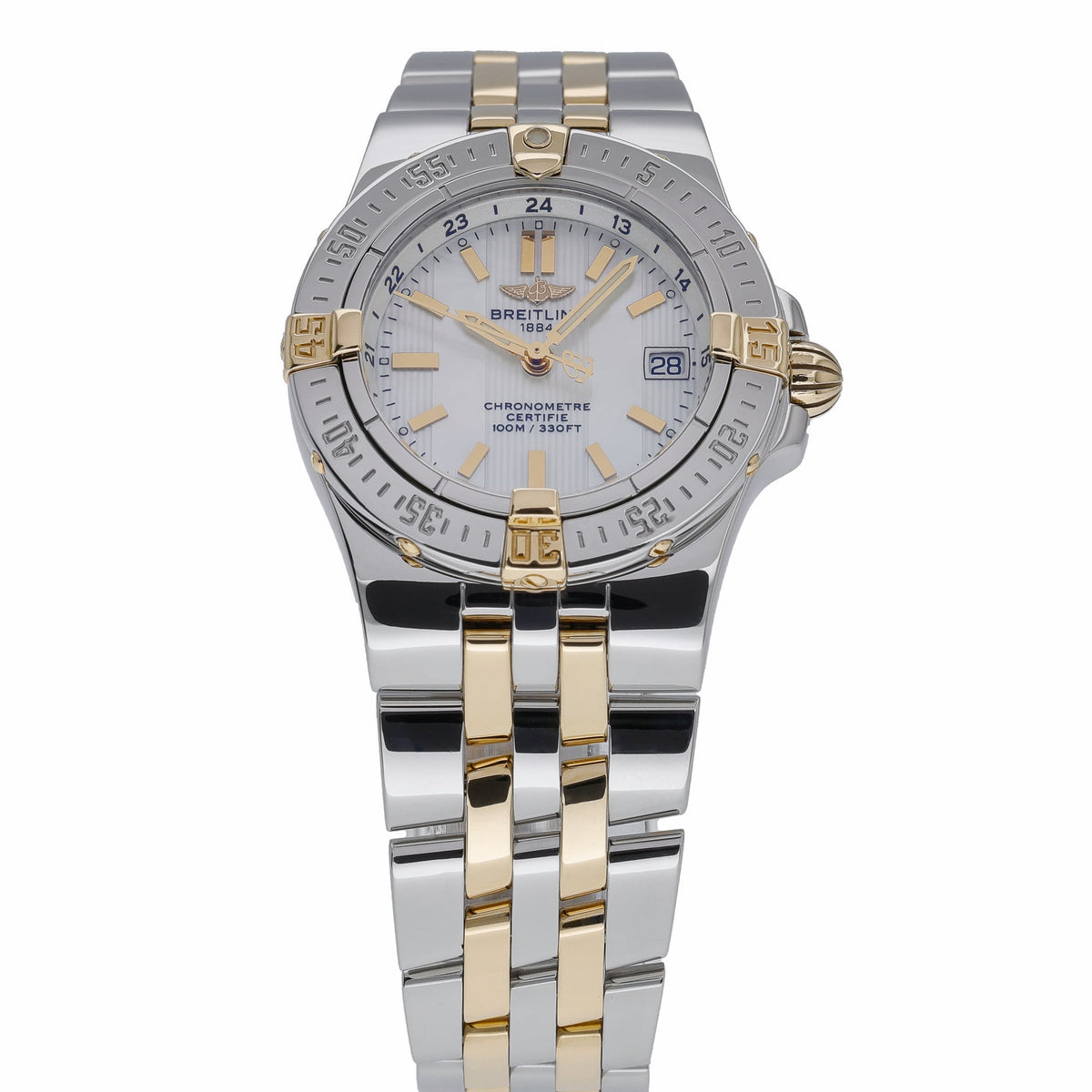 Breitling Starliner B7134012/A601 with mother of pearl dial and steel & yellow gold case - product image 2
