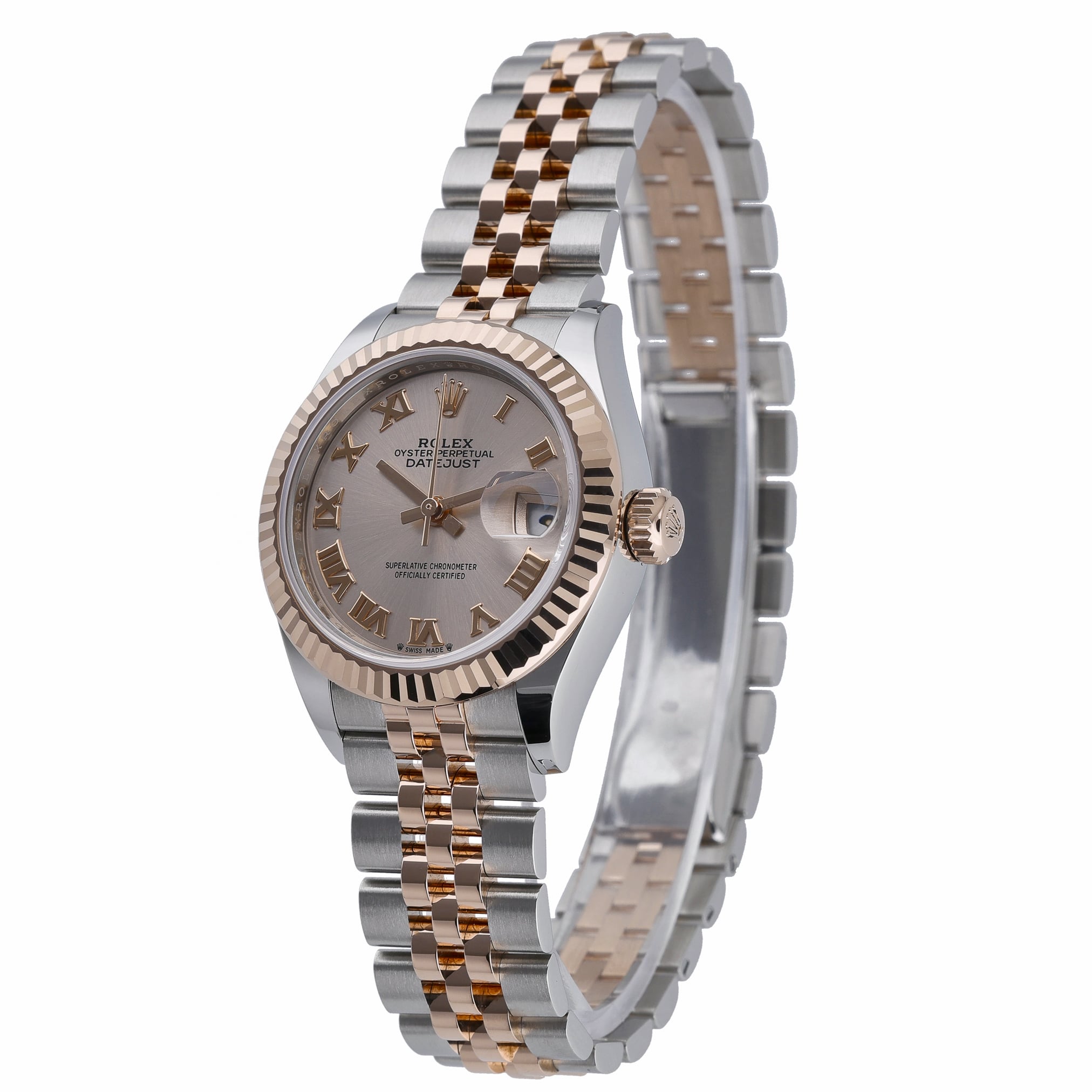 Rolex Datejust 28 279171 with rose dial and steel & rose gold case - product image 3