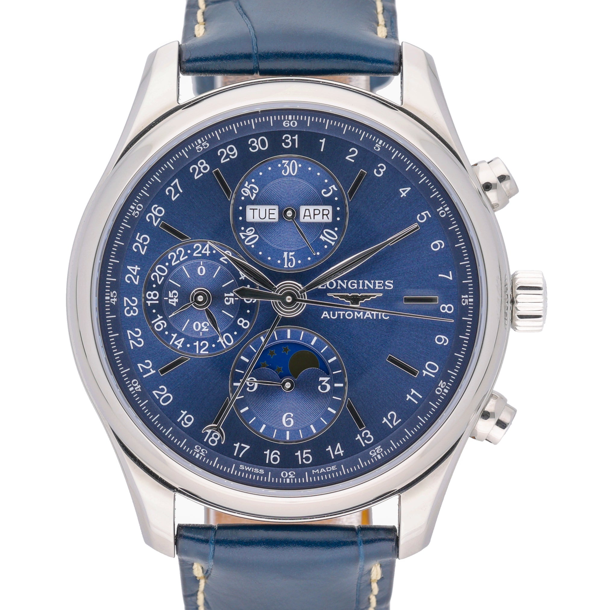 Longines Master Collection L2.773.4.92.0 with blue dial and steel case - product image 3