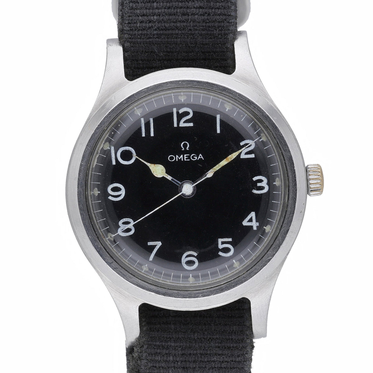 Omega RAF Pilots 6B/159 with black dial and steel case