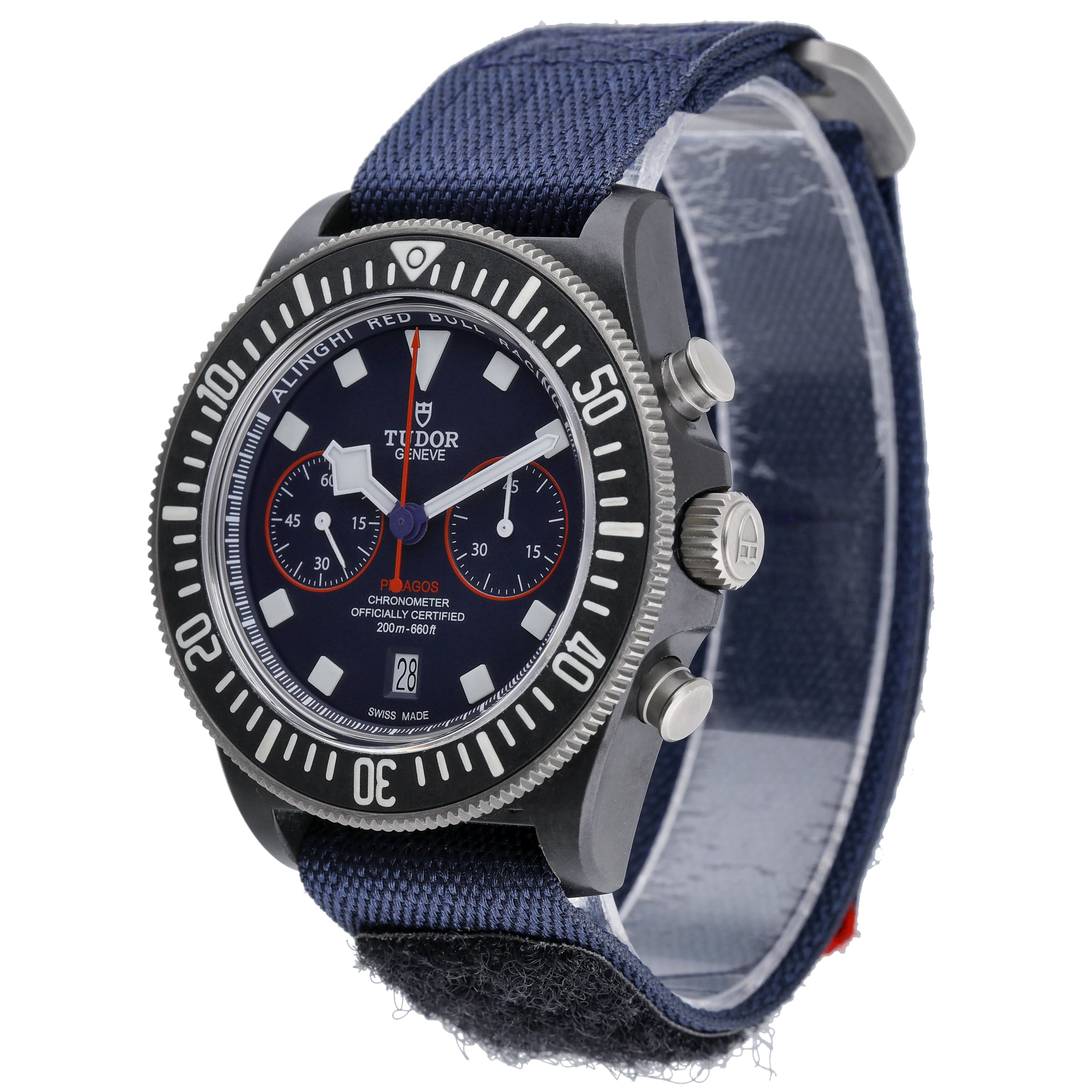 Tudor Pelagos FXD Alinghi Red Bull Racing 25807KN with blue dial and carbon case - product image 3
