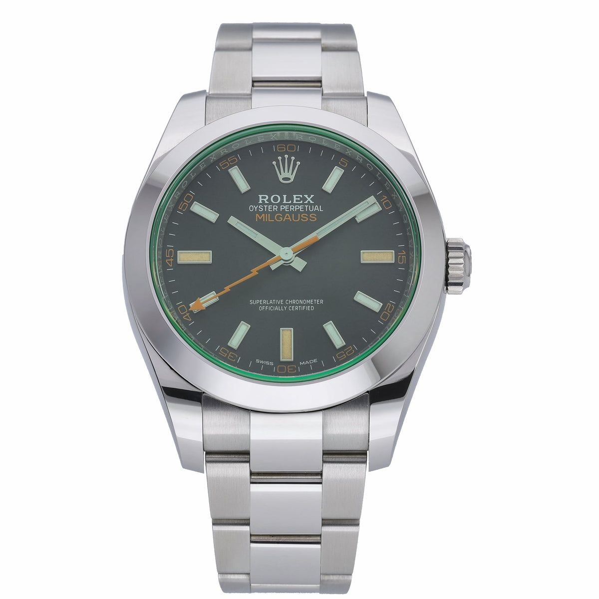 Rolex Milgauss 116400GV with black dial and oystersteel case - product image 2