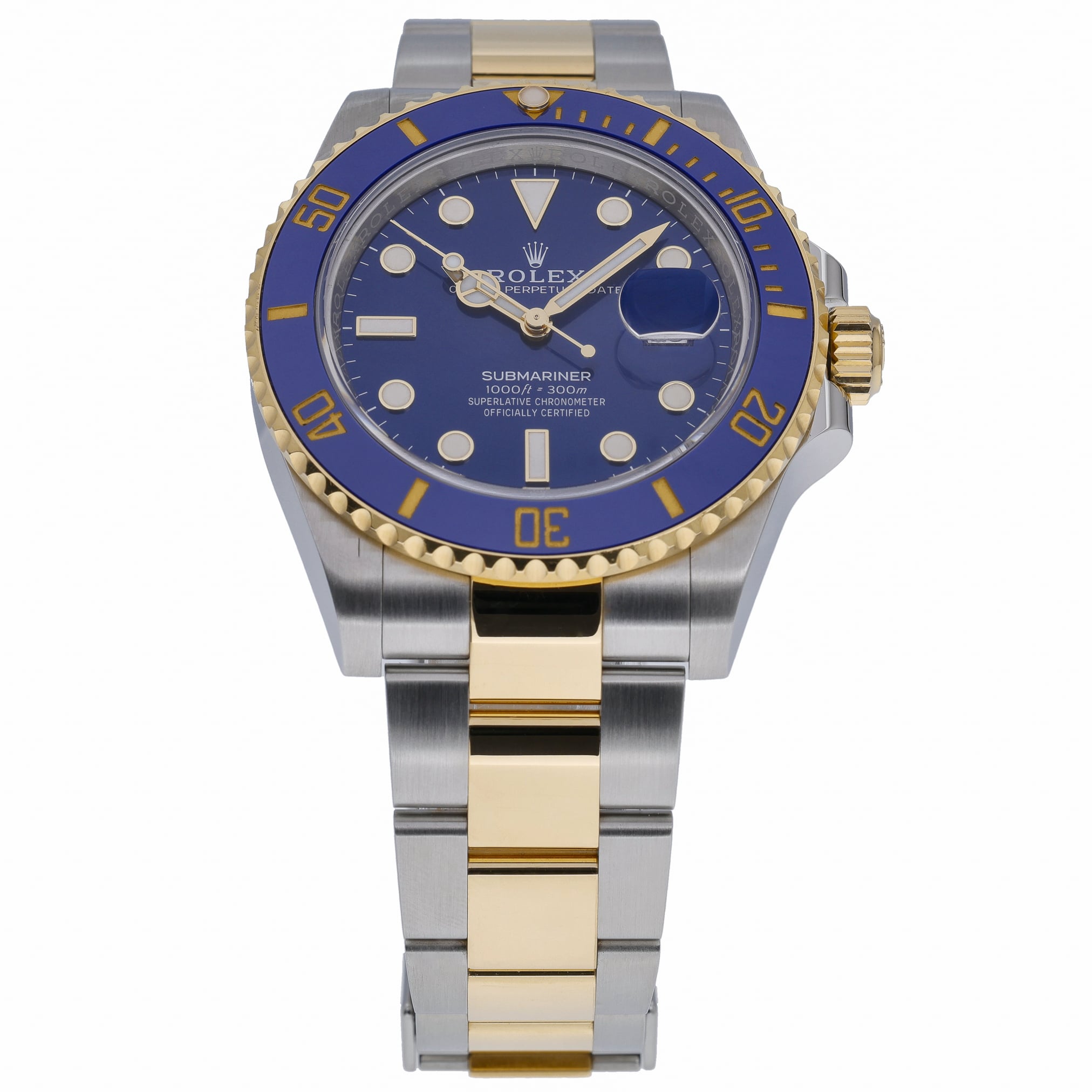 Rolex Submariner 126613LB with blue dial and steel & yellow gold case - product image 2