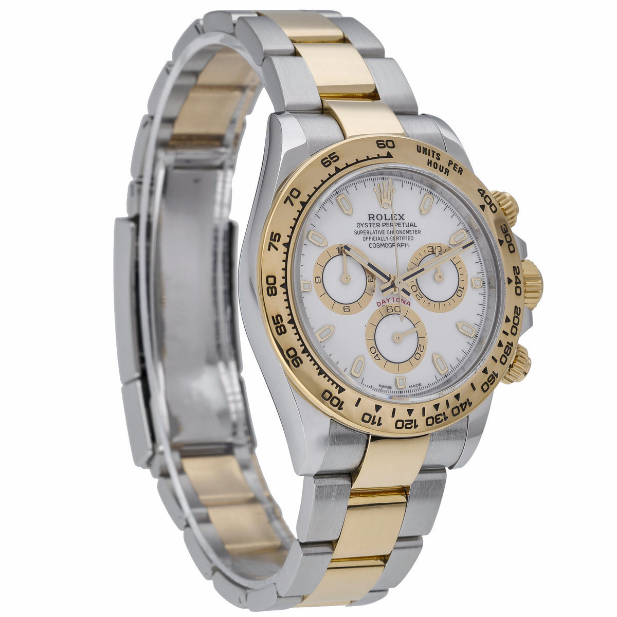 Rolex Daytona 116503 with white dial and steel & yellow gold case - product image 4