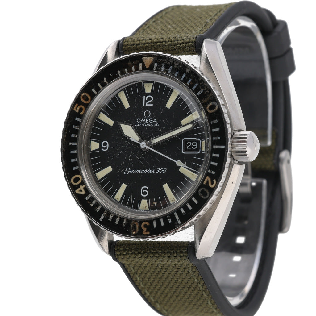 Omega Seamaster 300 166.024 with black dial and steel case - product image 3