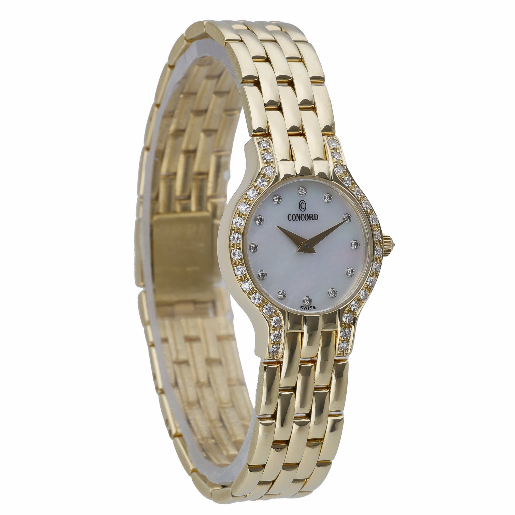 Concord 29-62-264 with mother of pearl dial and 14ct yellow gold case - product image 4