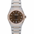 Omega Constellation 131.25.29.20.63.001 with brown dial and steel & rose gold case