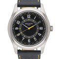 Patek Philippe Calatrava 6007G-001 with black dial and 18ct white gold case